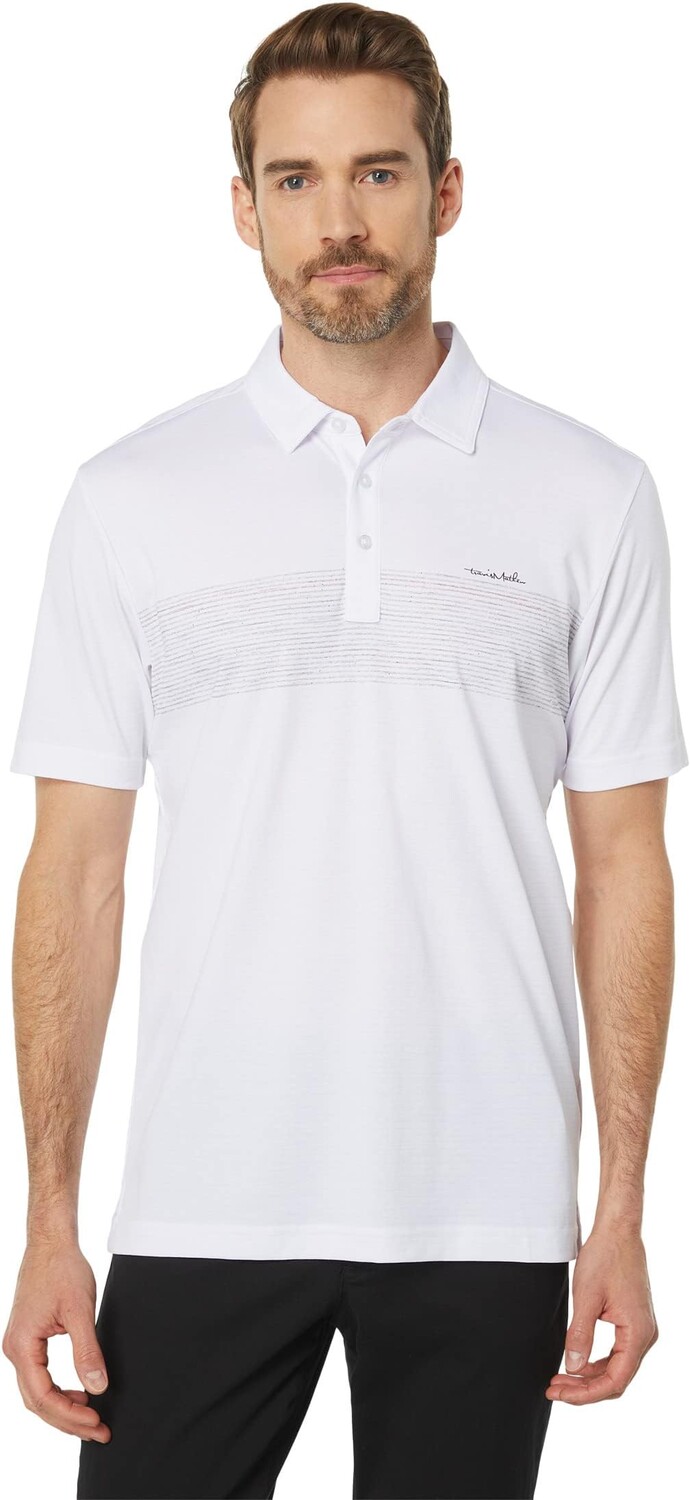 

Рубашка-поло Brecon Range TravisMathew, белый