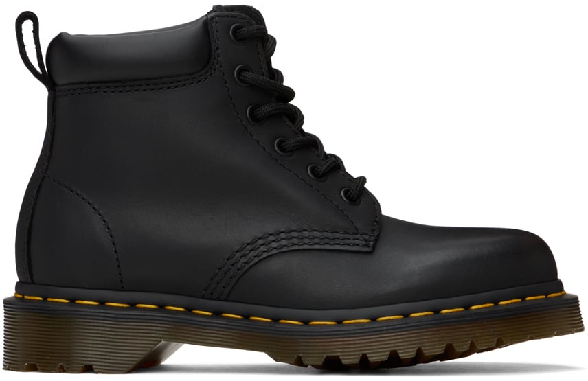 

Черные кожаные ботинки на шнуровке 939 Dr. Martens