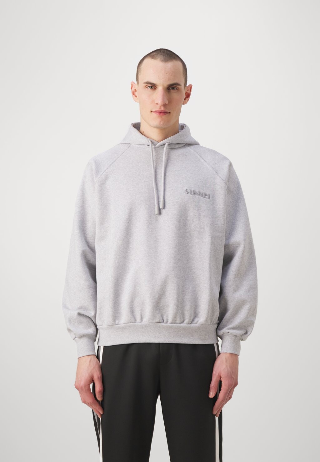 

Толстовка HOODIE SMALL LOGO Sunnei, серый