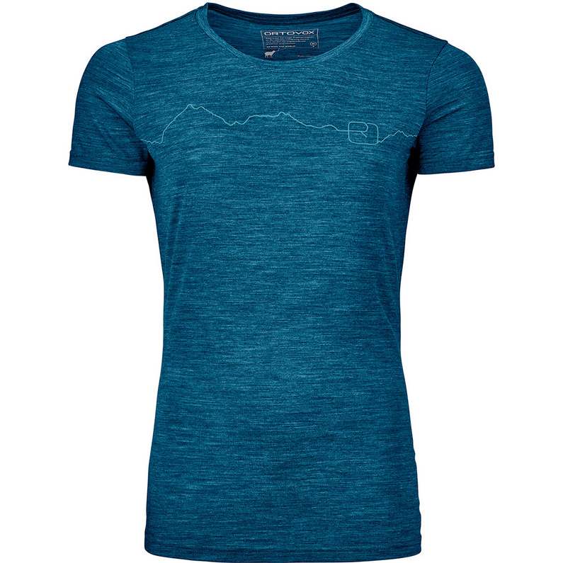 Женская футболка 150 Cool Mountain Ortovox, синий фото