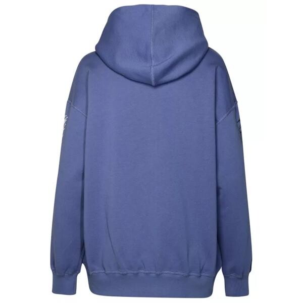 

Футболка isoli flower' sweatshirt in cotton Ganni, синий