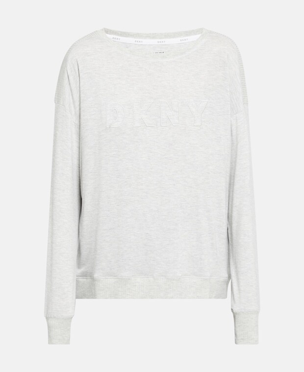 

Пижамный топ DKNY, светло-серый