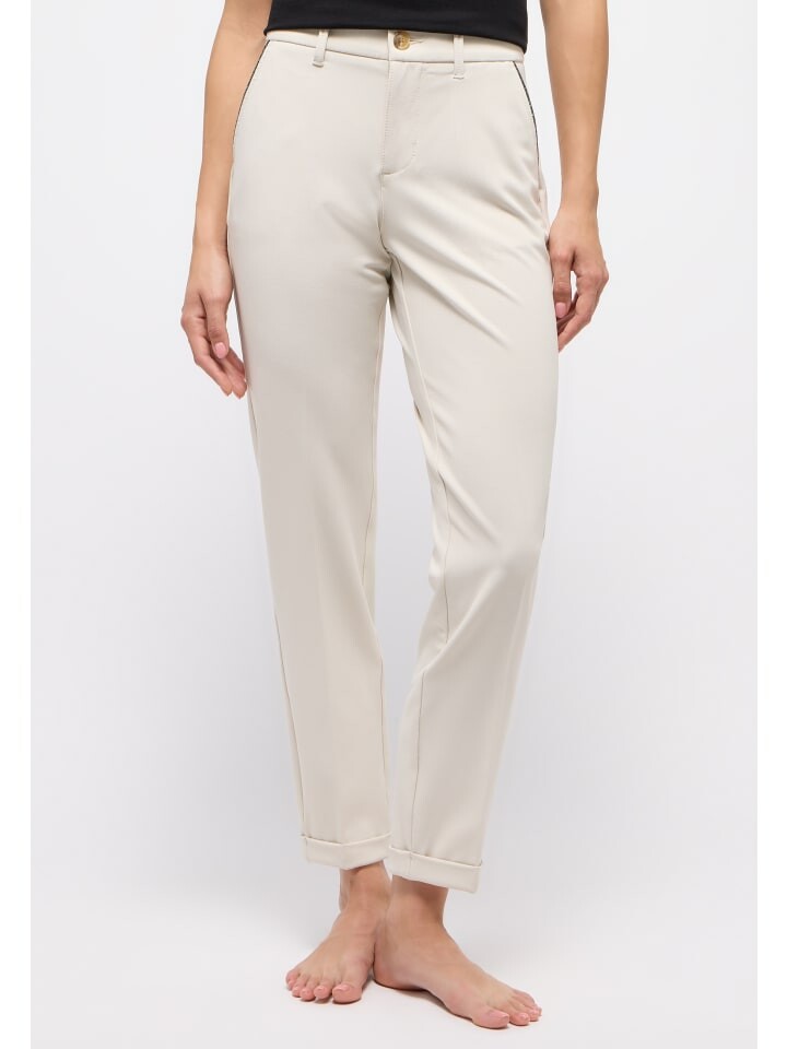 

Тканевые брюки ANGELS Louisa Chino TU Glam, экрю