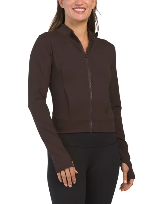 

Повседневная куртка на молнии Lux Crosstrain Yogalicious, цвет Chocolate