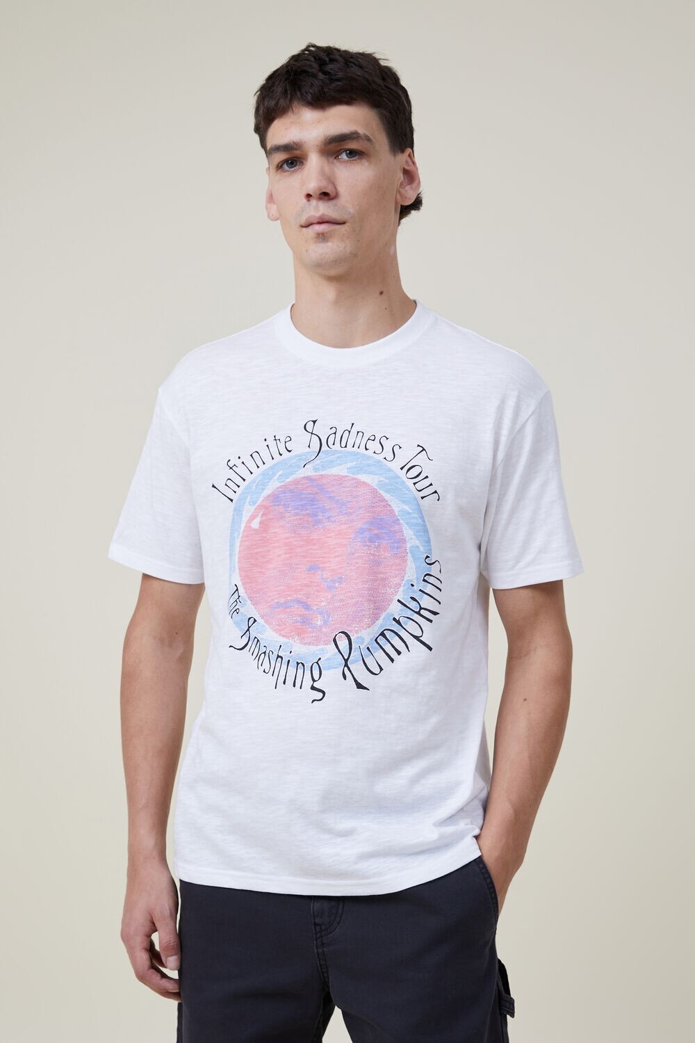 

Музыкальная футболка свободного кроя Cotton On