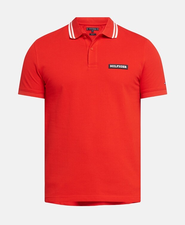 

Рубашка поло Tommy Hilfiger, темно-красный
