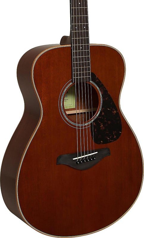 Акустическая гитара Yamaha FS850 All-Mahogany Small Body Folk Acoustic Guitar, Natural