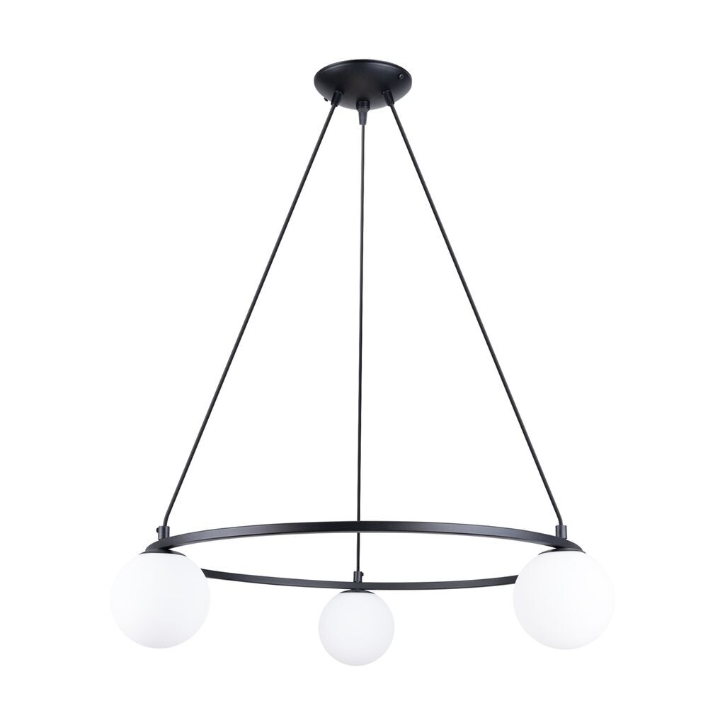

Люстра YOLI 3 3xG9 8W сталь/стекло 98x65x65см Sollux Lighting, черный