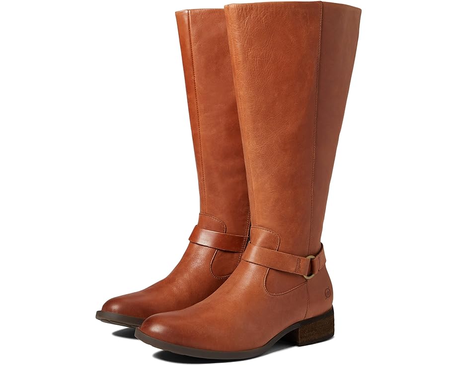 Ботинки Born Saddler - Wide Calf, цвет Brown (Cognac) Full Grain Leather
