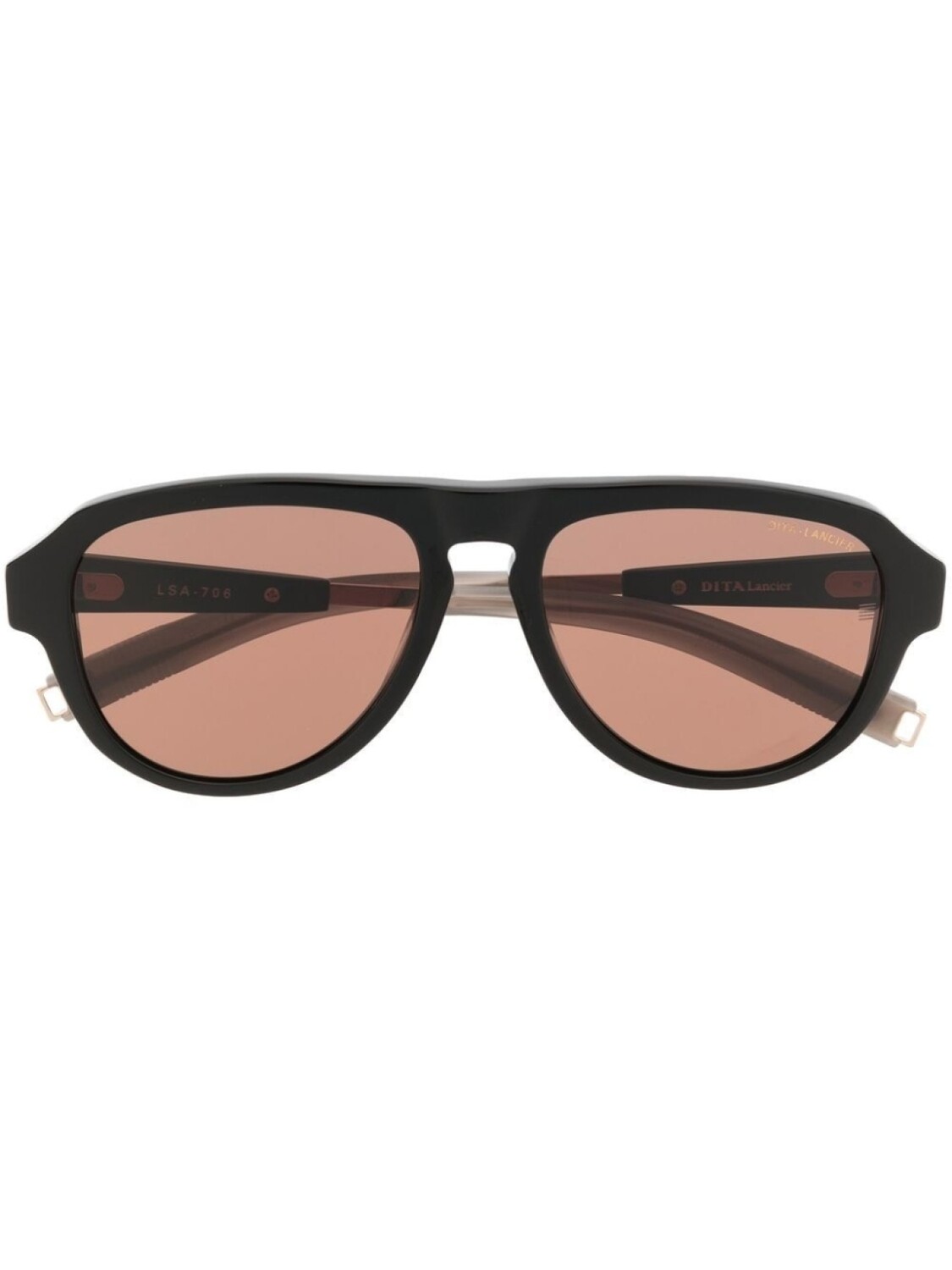

Dita Eyewear солнцезащитные очки-пилоты Lancier LSA-706, черный