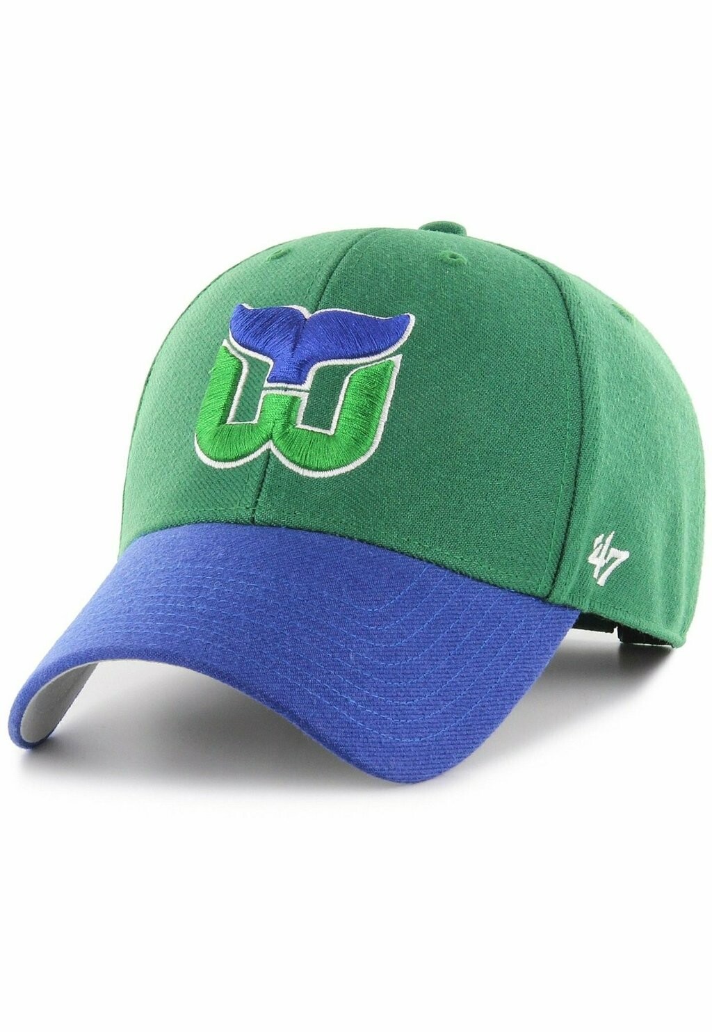 Бейсболка RELAXED FIT NHL HARTFORD WHALERS '47, цвет celtic green