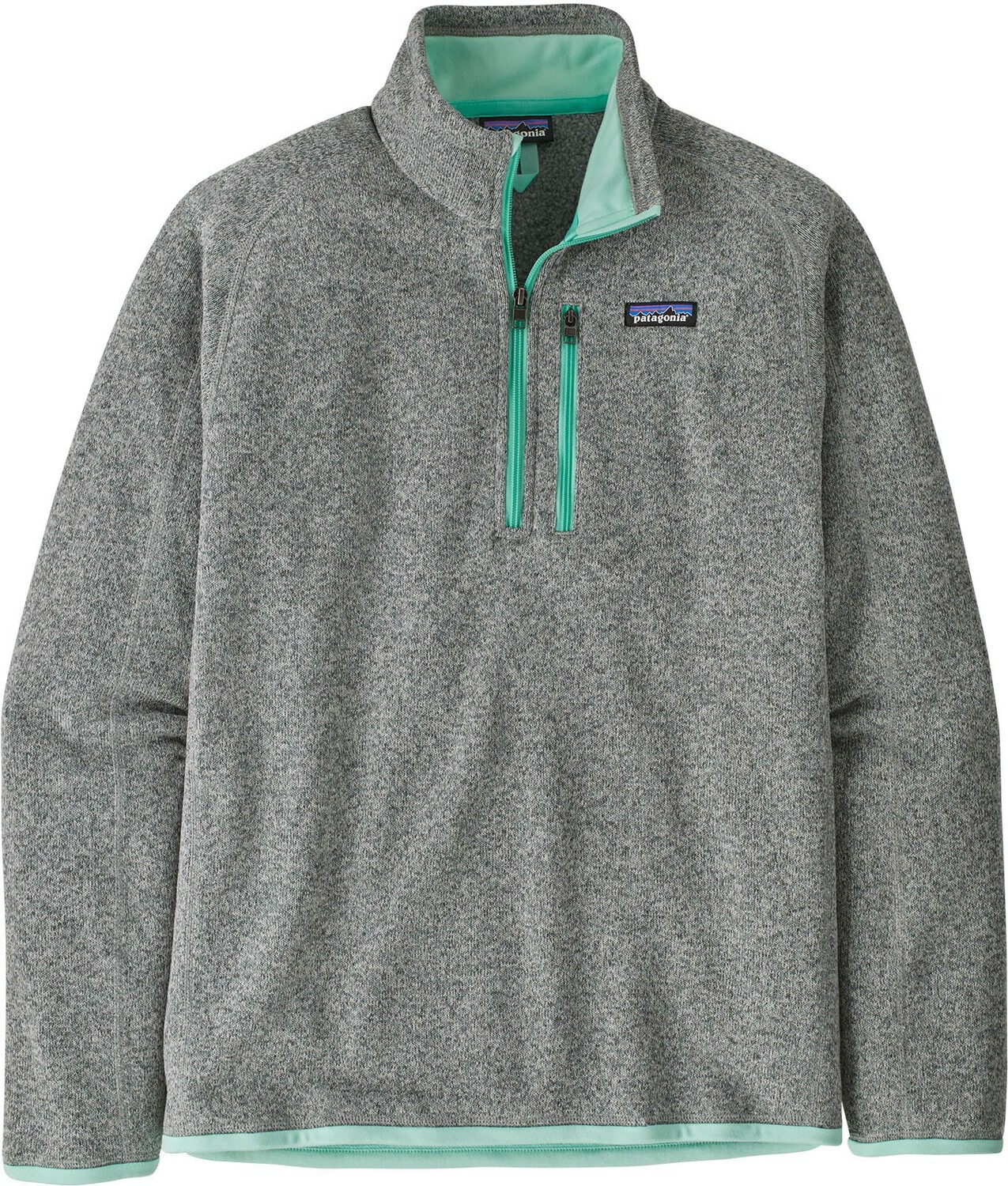 

Пуловер Better Sweater с молнией в четверть — мужской Patagonia, серый
