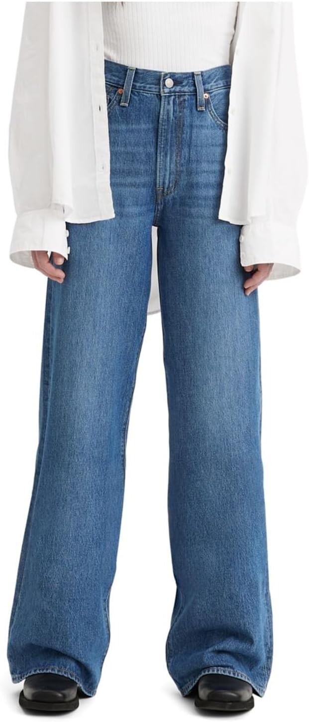 

Джинсы Ribcage Wide Leg Jeans Levi's, цвет She's a Cutie