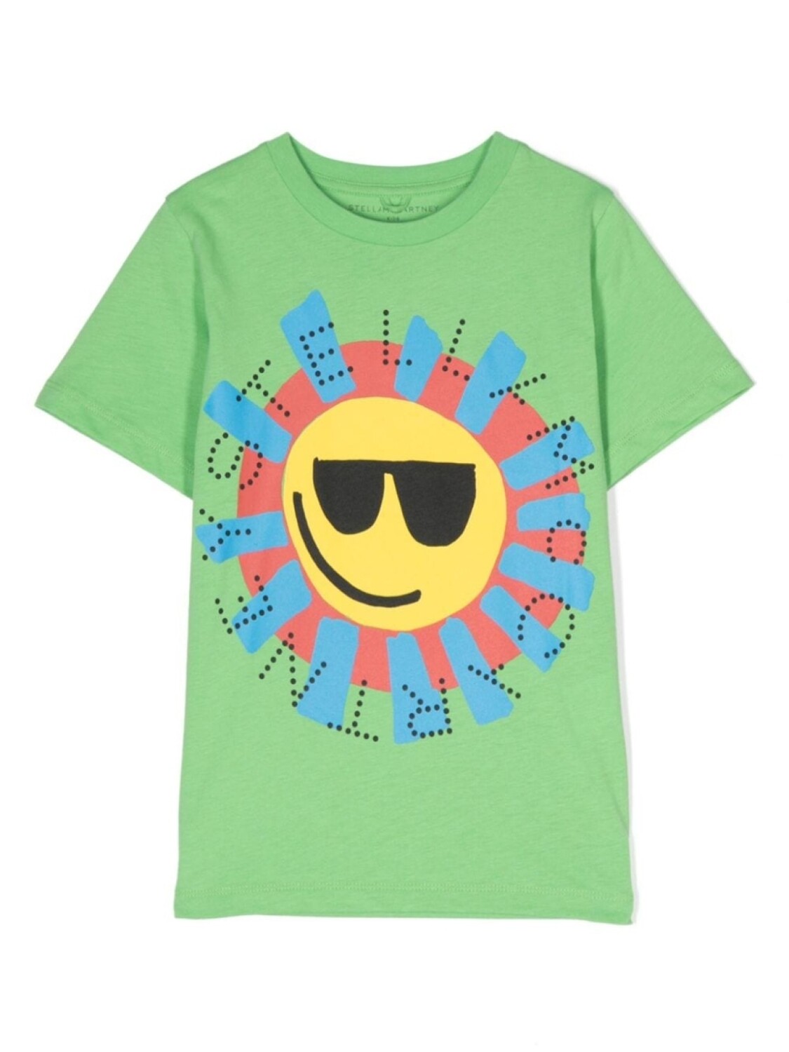 

Stella McCartney Kids футболка с принтом, зеленый