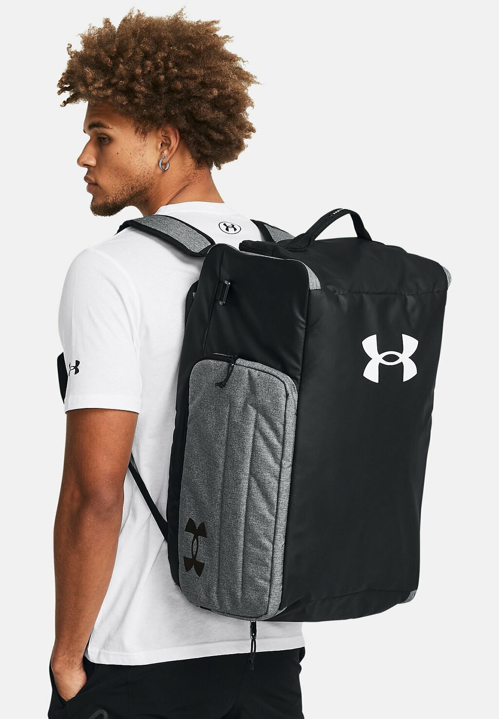 

Рюкзак DUFFELS UA CONTAIN DUO MD BP Under Armour, серый