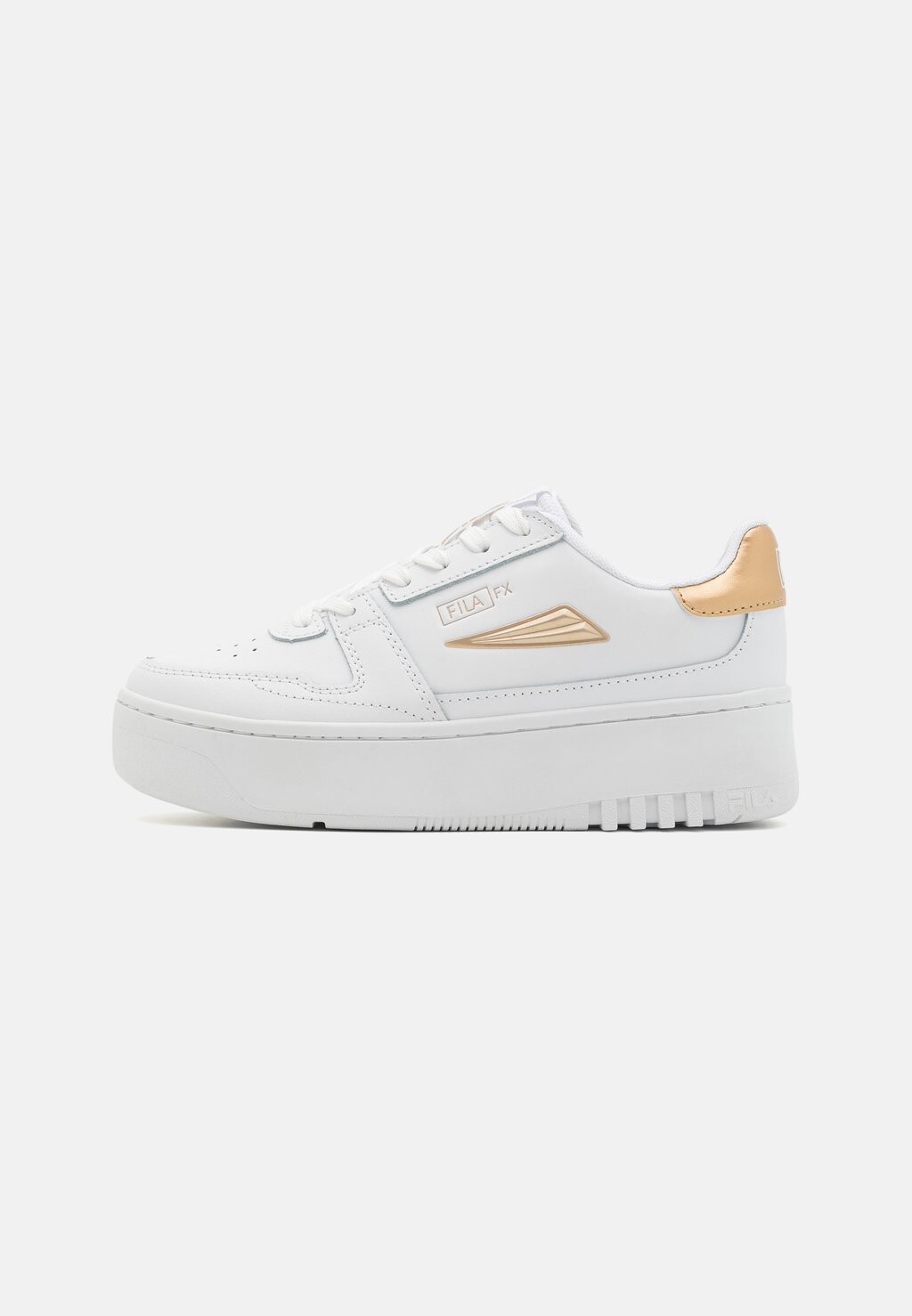 Кроссовки низкие FXVENTUNO PLATFORM Fila, цвет white/gold кроссовки fila fxventuno unisex white