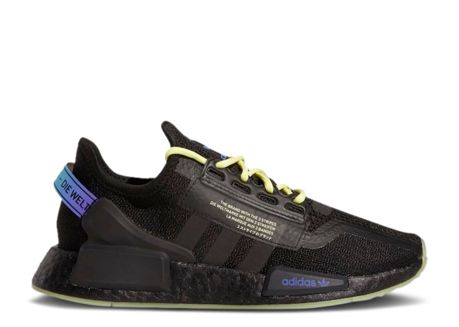 

Кроссовки adidas Nmd_R1 V2 J 'Black Sonic Ink', черный