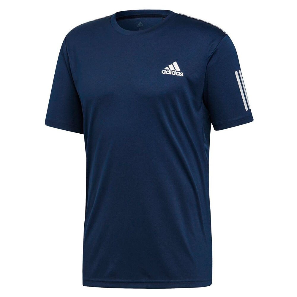 

Футболка adidas Club 3 Stripes, синий