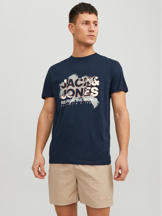 

Футболка стандартного кроя Jack&Jones, синий