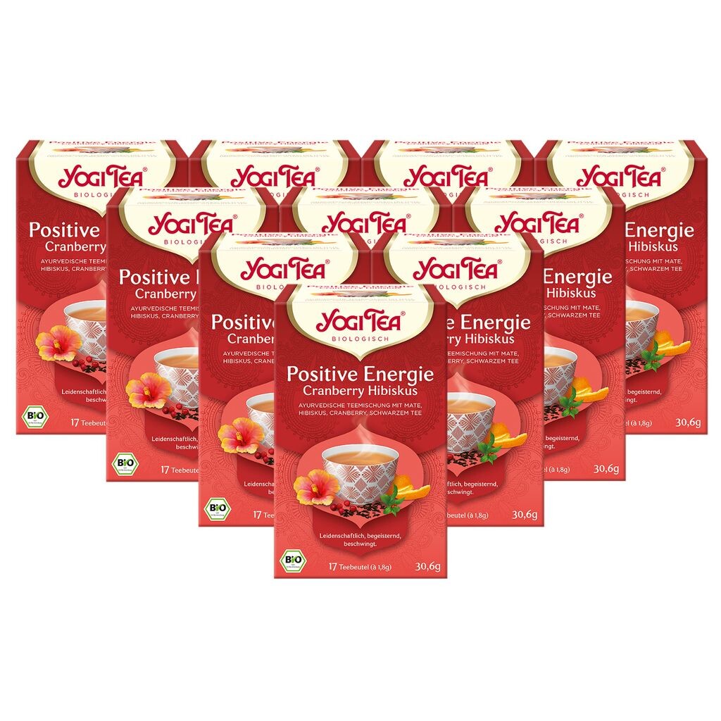 

10 чаев xYOGI для положительной энергии | 10 х 30,6 г Yogi Tea