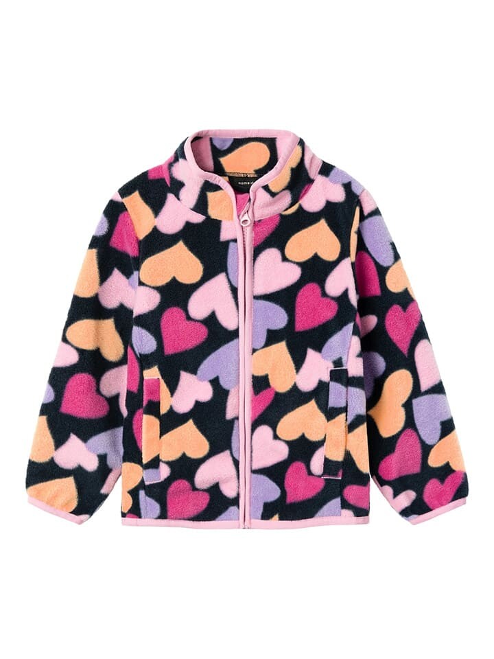 

Флисовая куртка name it Meeko, цвет schwarz/bunt