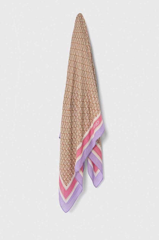 Шаль Liu Jo, фиолетовый шарфы liu jo sport шарф
