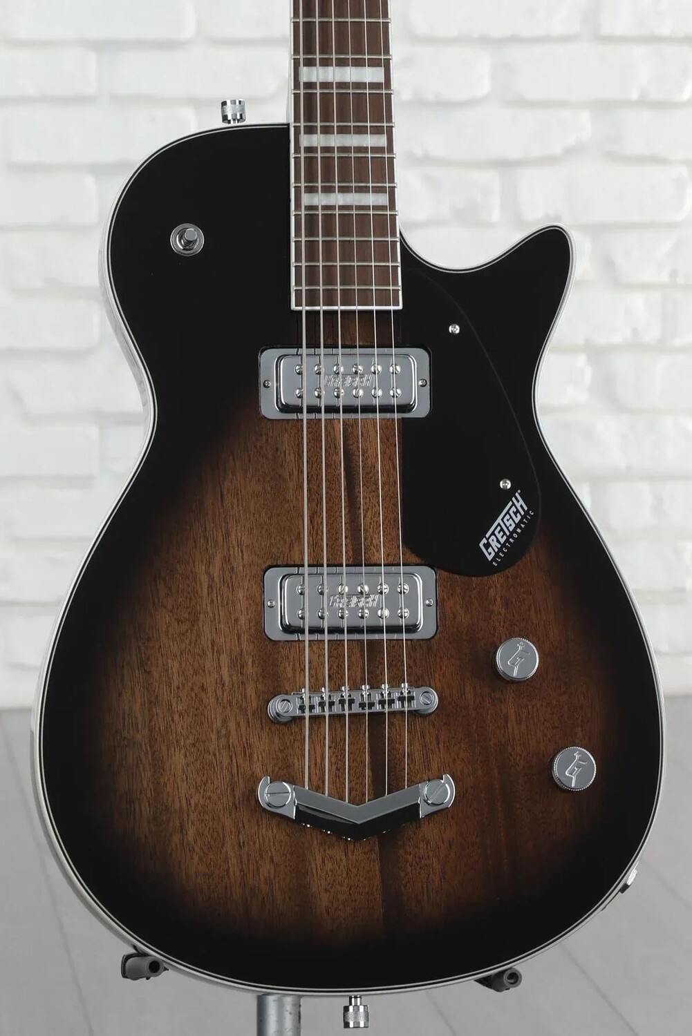 

Электрогитара Gretsch G5260 Electromatic Jet Baritone с V-образным хвостовиком - Bristol Fog