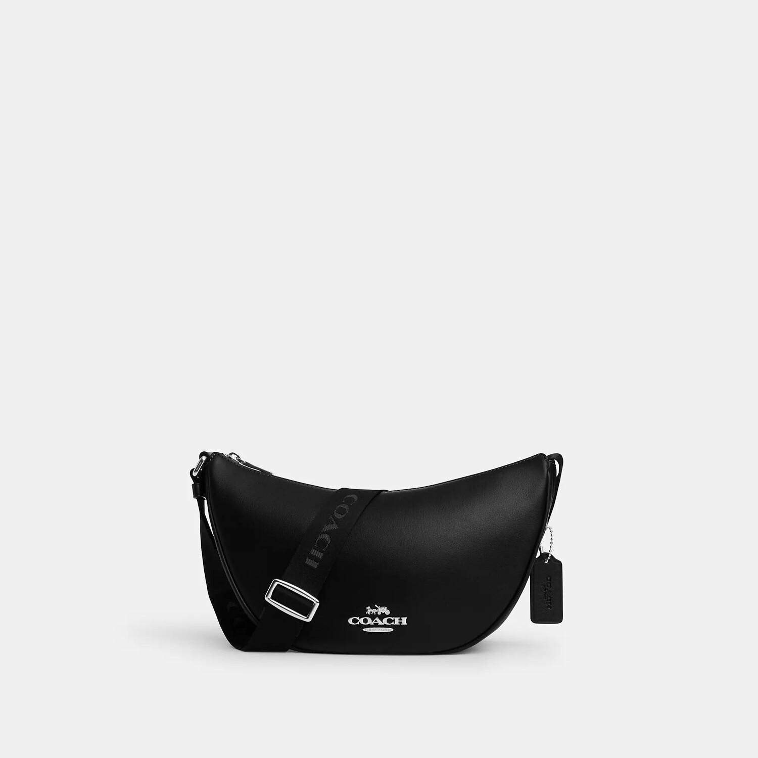

Сумка через плечо Coach Outlet Pace, цвет Silver/Black
