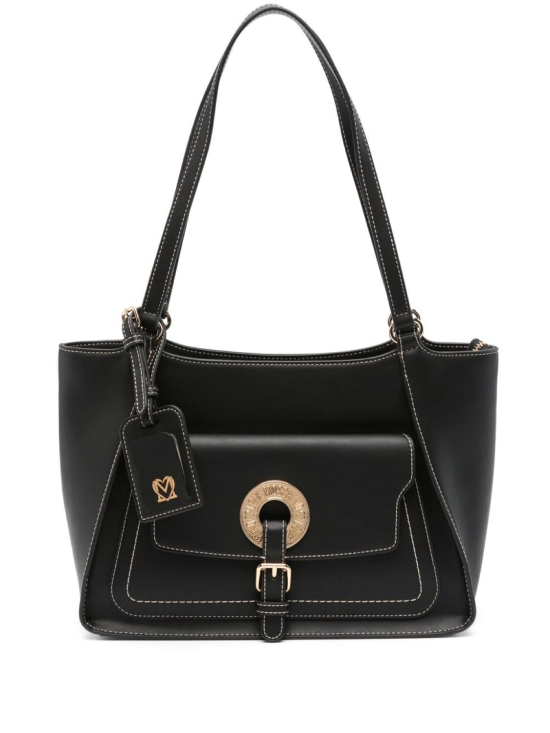 

Love Moschino сумка на плечо с логотипом, черный