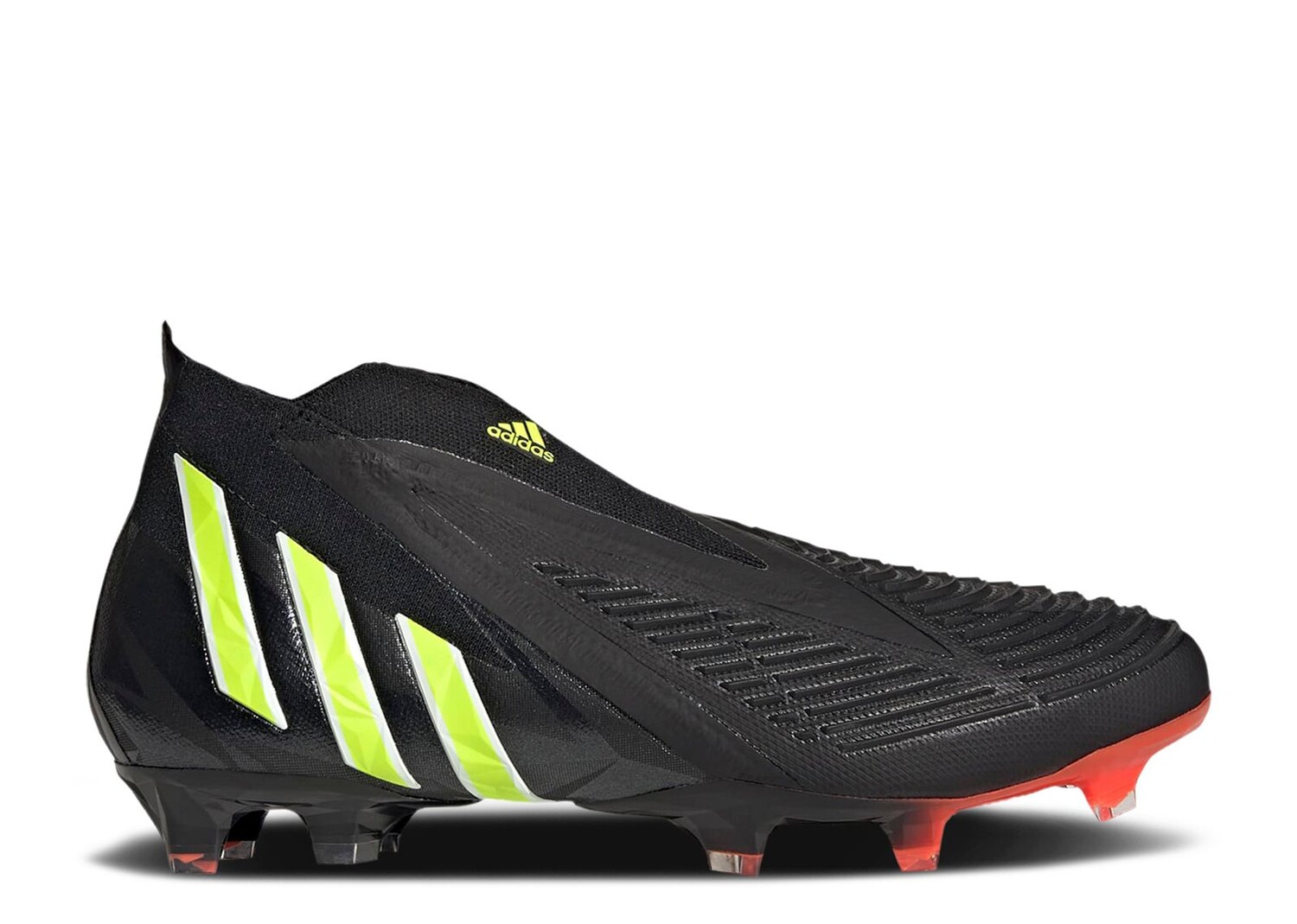 

Кроссовки adidas Predator Edge+ Fg 'Black Team Solar Yellow', черный, Черный;белый