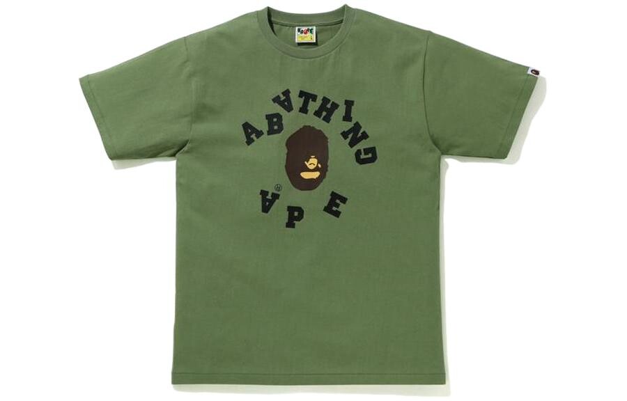 

Футболка Ape Head Series для мужчин A Bathing Ape, белый