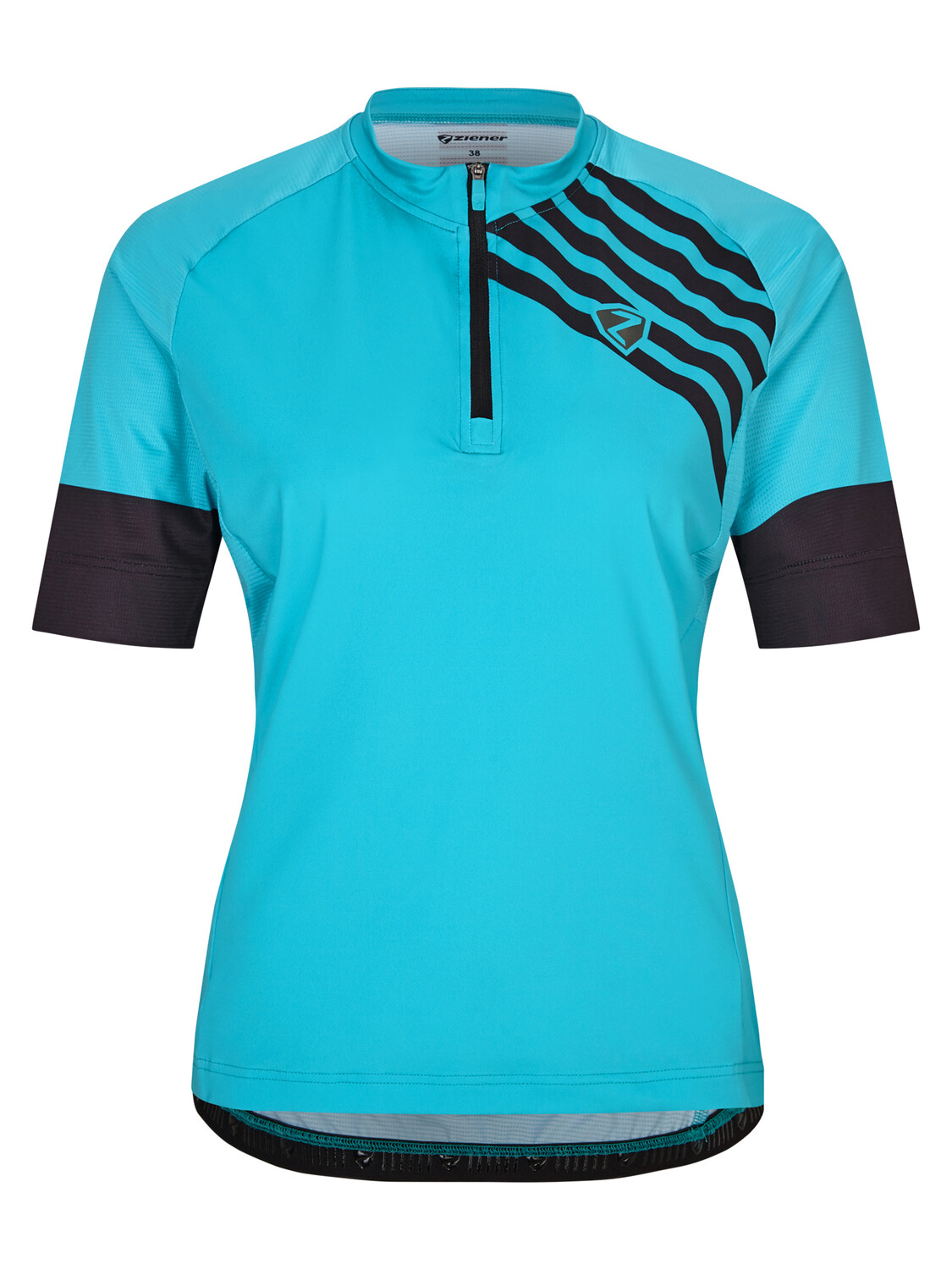 

Топ Ziener Fahrradtrikot NARIA, цвет aquamarine