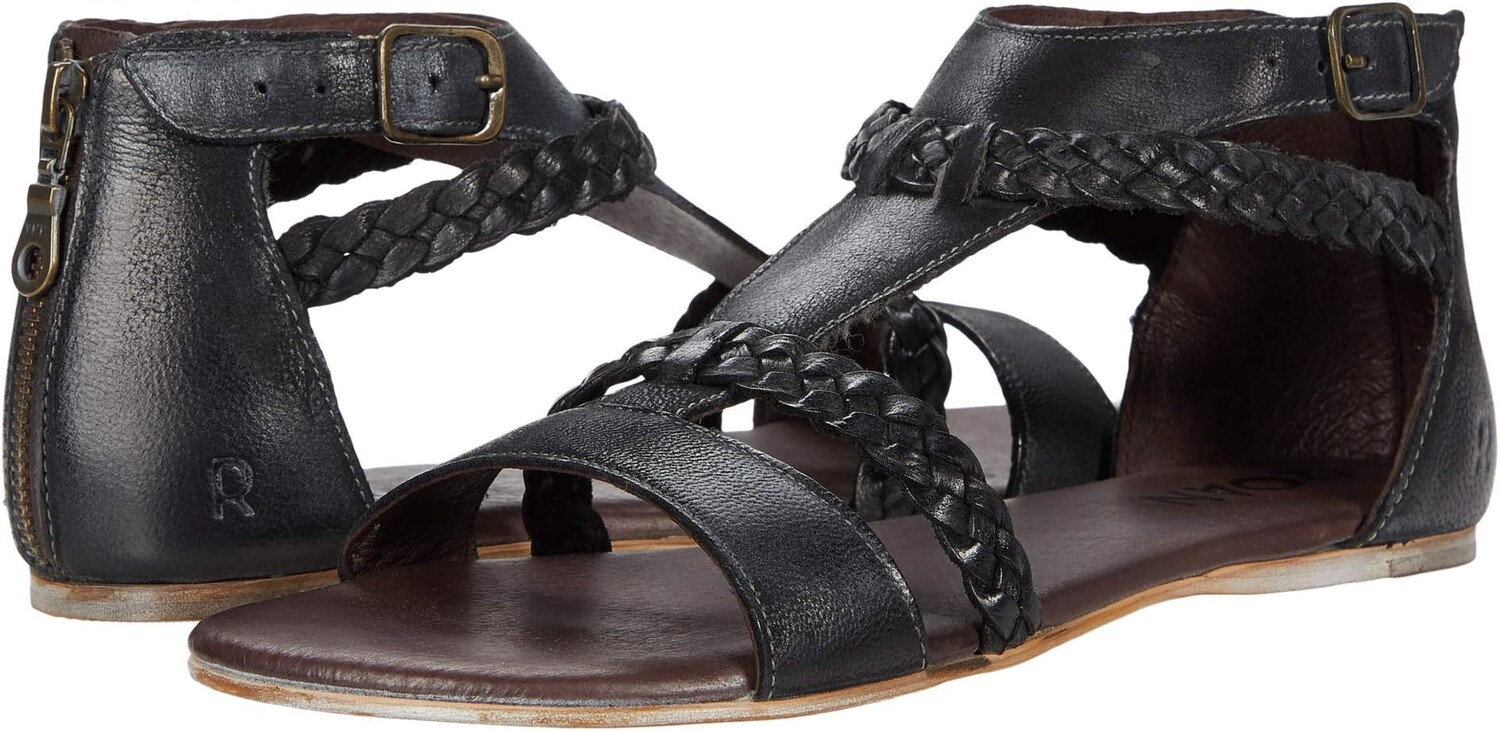 

Сандалии на плоской подошве Posey ROAN by Bed Stu, цвет Black/White BFS