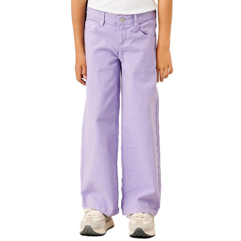 

Брюки Name It Rose Wide Fit, фиолетовый