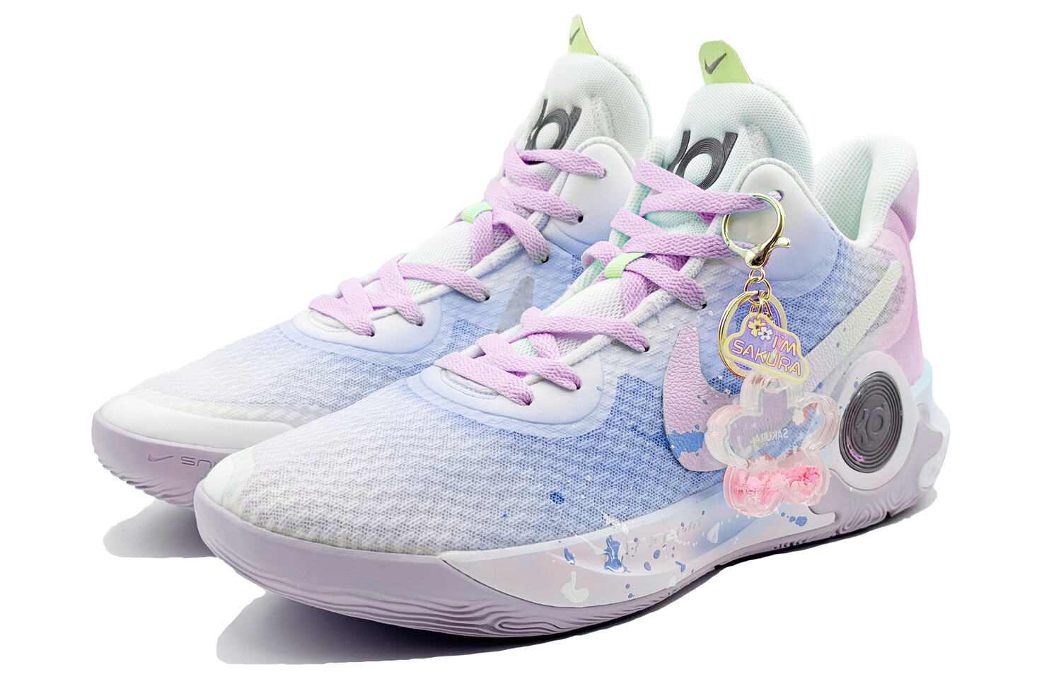 

Кроссовки Nike KD Trey 5 IX Vintage Basketball Shoes Unisex Low-top Blue, синий