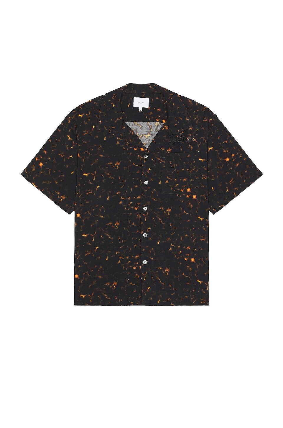 

Рубашка Rhude Tortoise, цвет Black & Multi