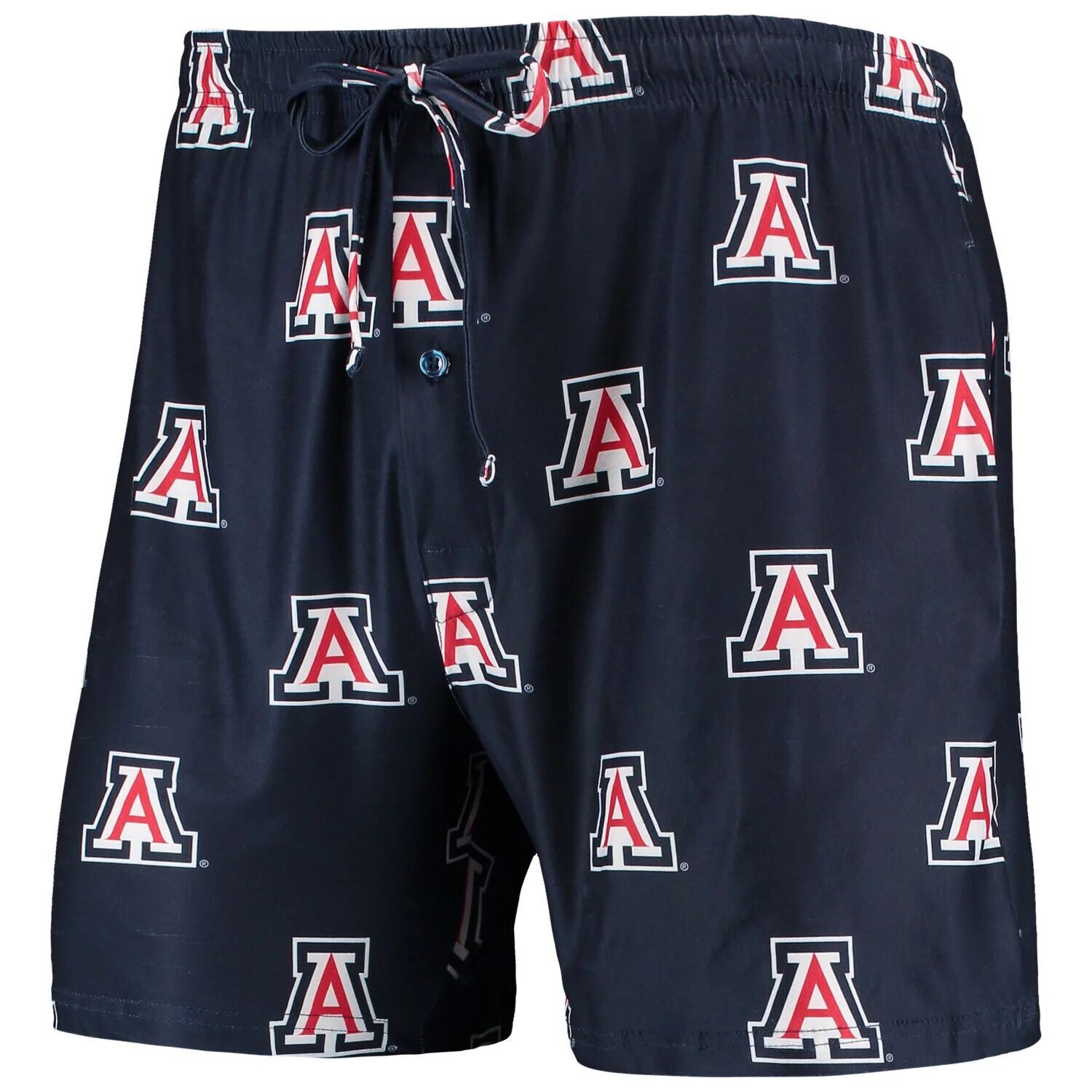 

Мужские шорты Concepts Sport Navy Arizona Wildcats с принтом Flagship Jam