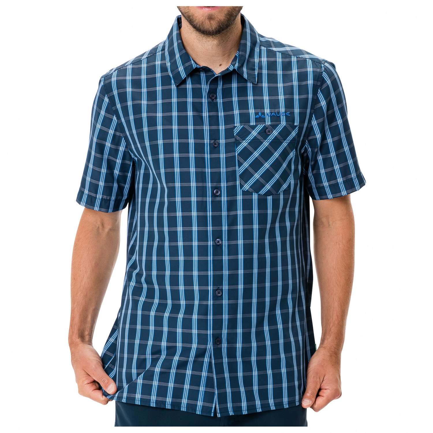 

Рубашка Vaude Albsteig Shirt III, цвет Dark Sea