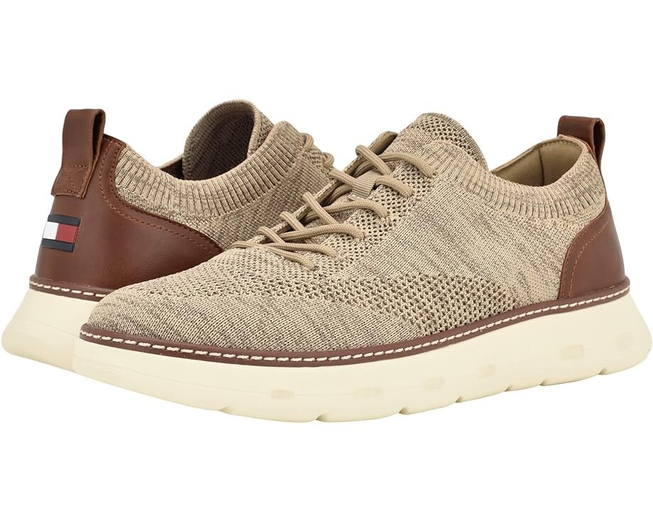 

Кроссовки Tommy Hilfiger Sangy, цвет Taupe/Cognac Multi