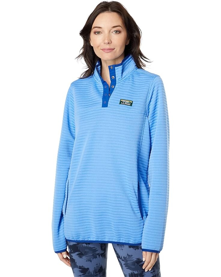 

Толстовка L.L.Bean Airlight Knit Pullover Tall, синий
