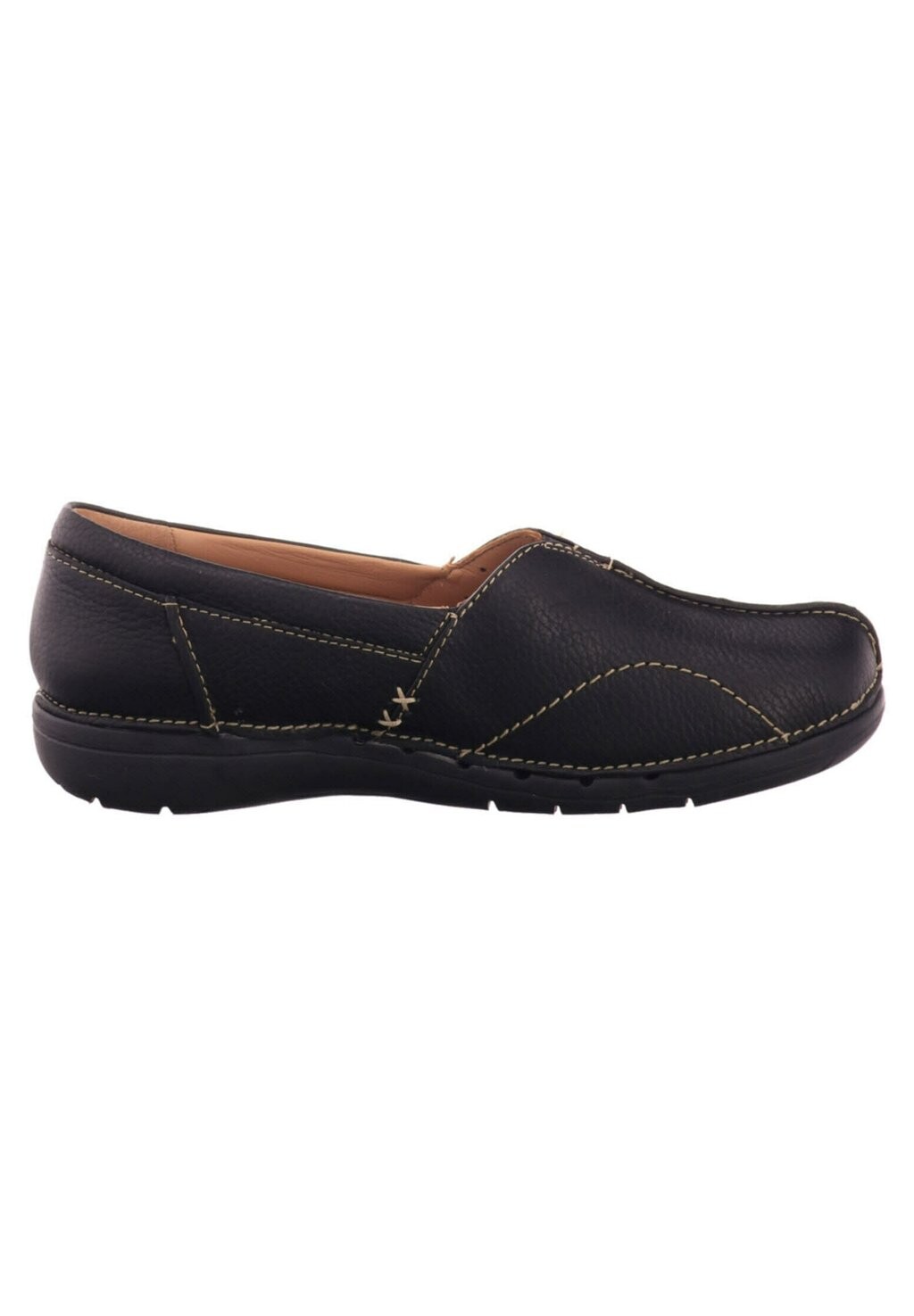 Тапочки UN LOOP STRIDE Clarks, цвет black