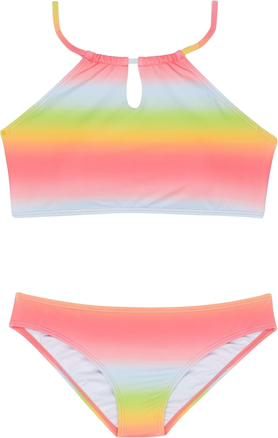 

Купальник Billabong Kids Rad Rainbow High Neck Set, разноцветный