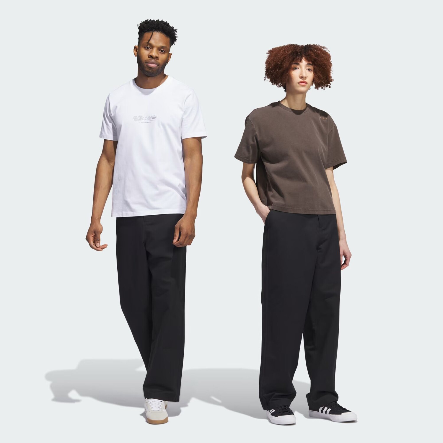 

Брюки-чиносы с 3 полосками Adidas, цвет Black