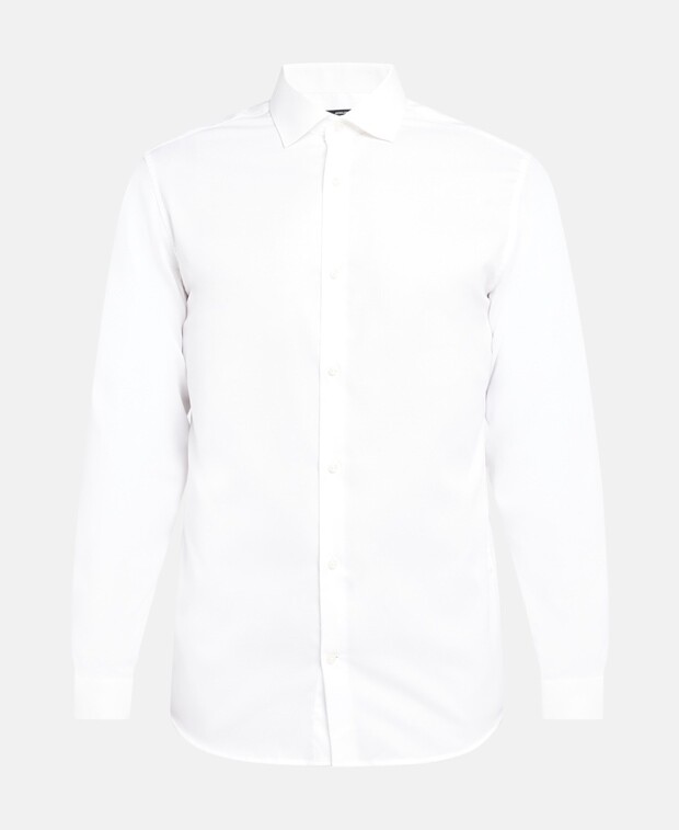 

Рубашка с длинными рукавами – облегающий крой Jack & Jones, белый