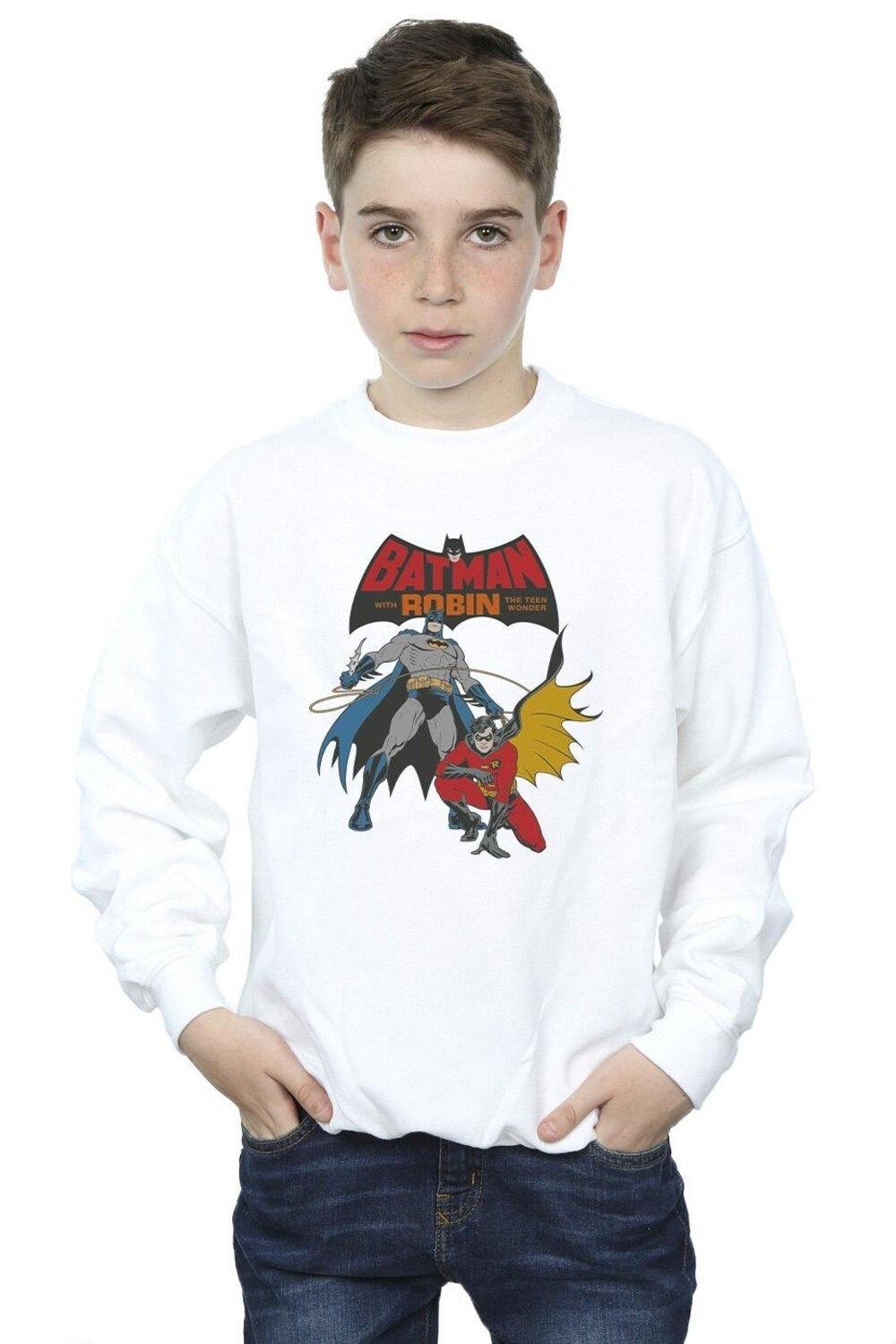 

Толстовка с Бэтменом и Робином DC Comics, белый