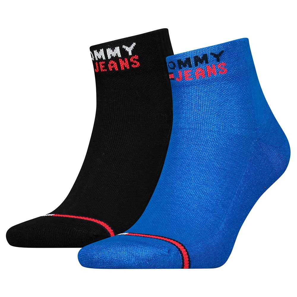 

Носки Tommy Hilfiger Uni Quarter 2 шт, разноцветный