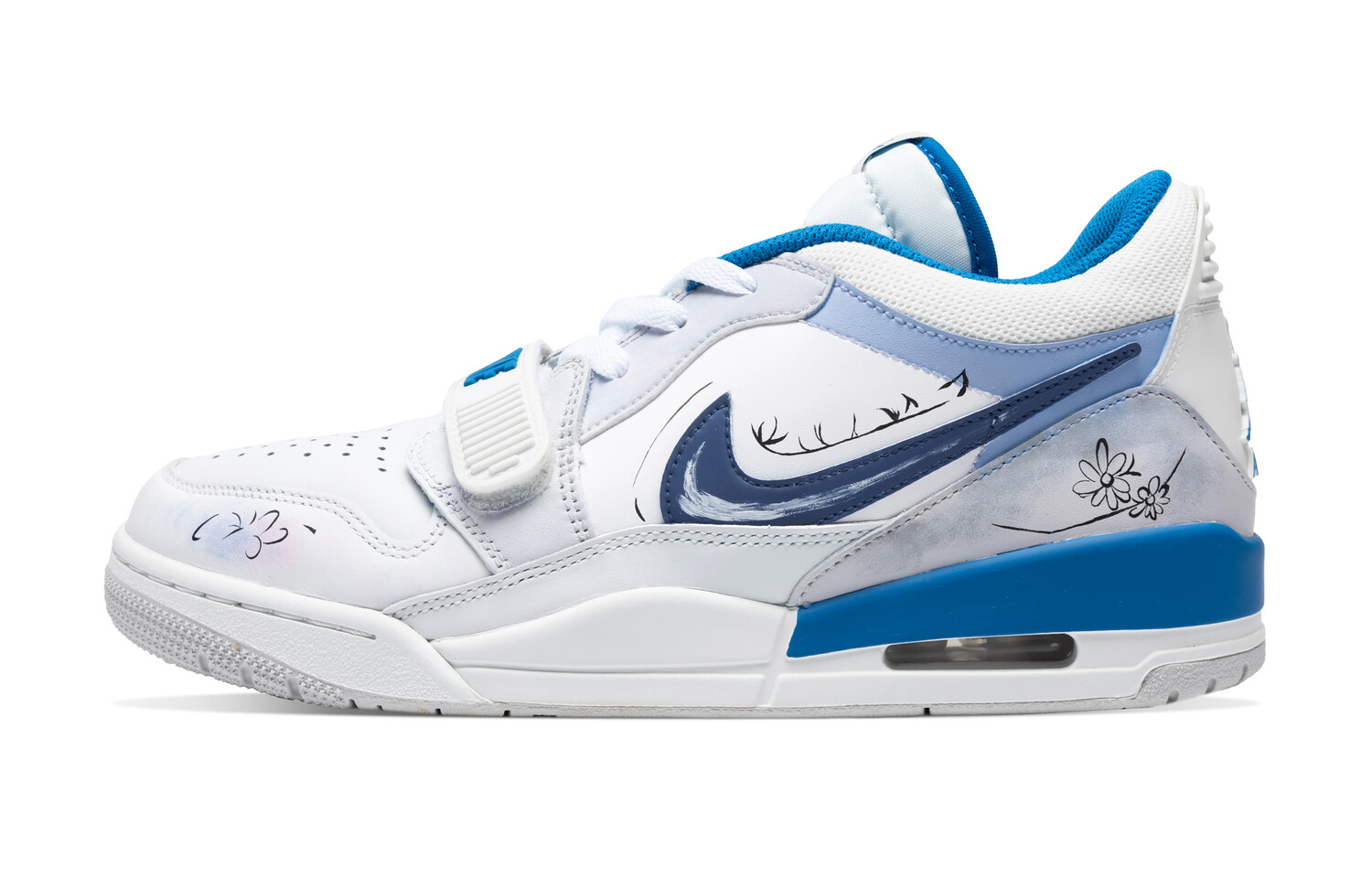 

Баскетбольные кроссовки Legacy 312 Basketball Shoes Men Low-Top Blue Jordan