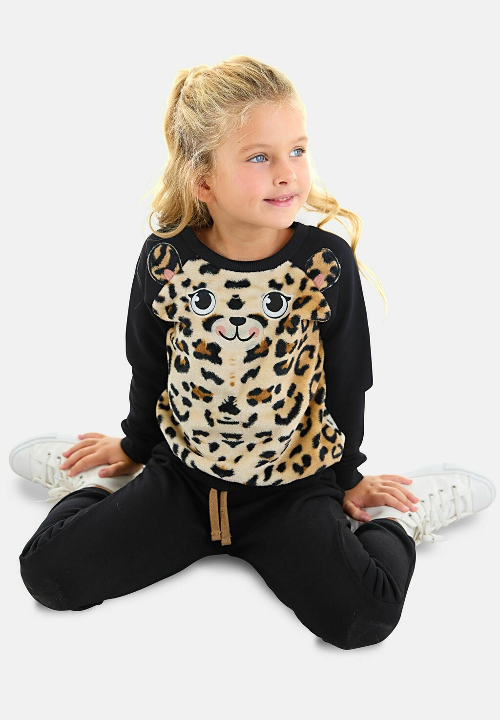 

Спортивный костюм PLUSH LEOPARD Denokids, цвет mehrfarbig