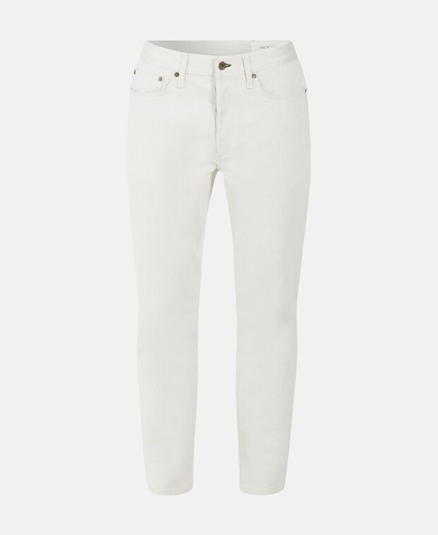 

Джинсы узкого кроя Rag & Bone, экрю