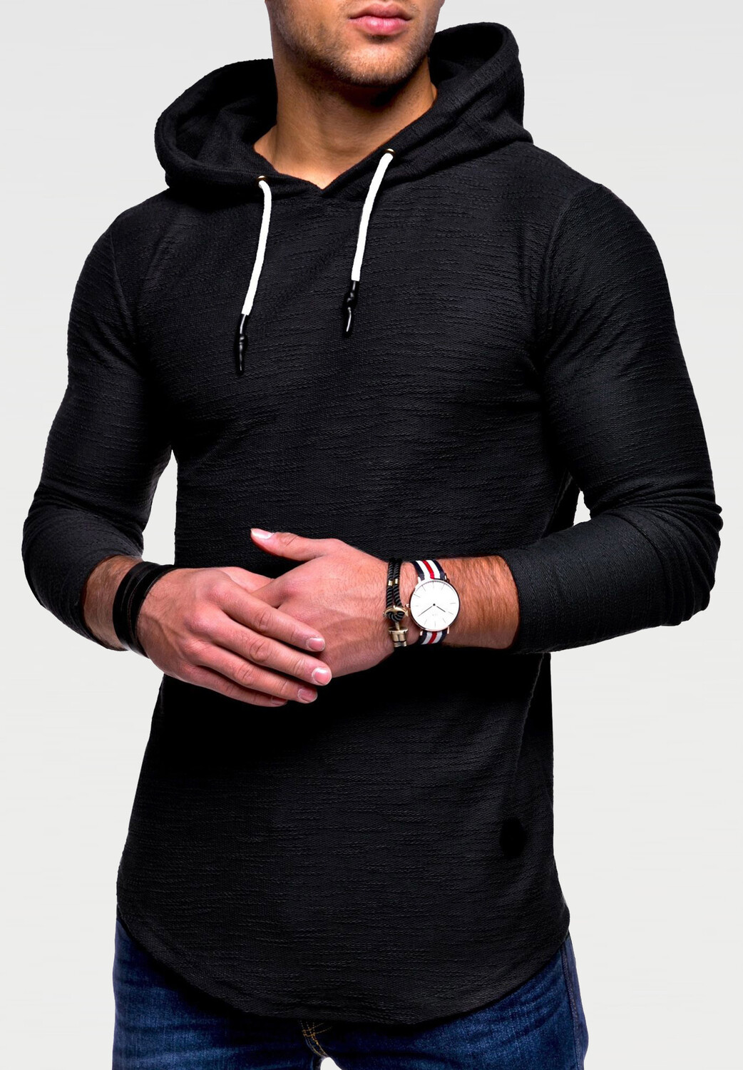 

Толстовка behype Kapuzenpullover BHHORNELL, черный